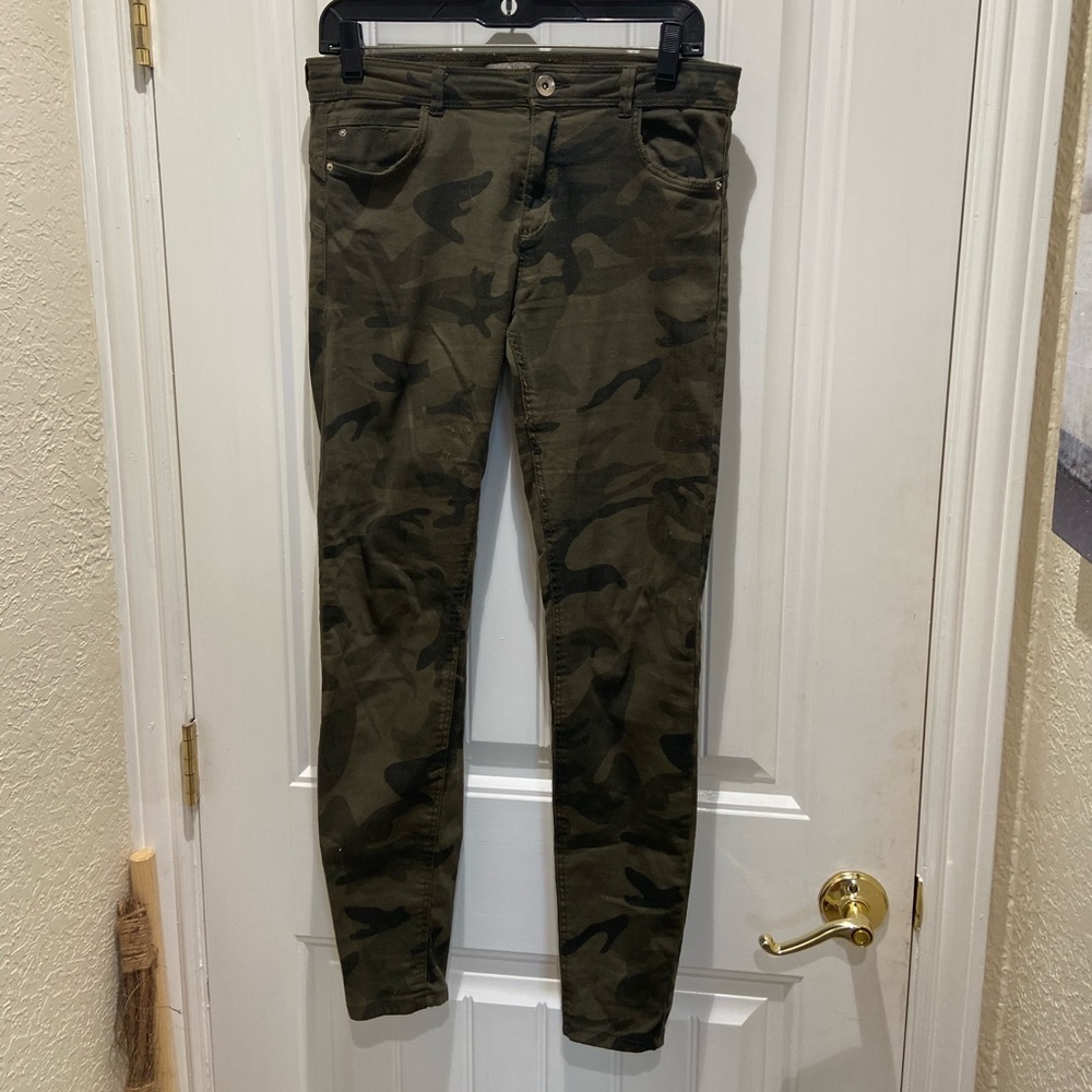 Camo Skinny Jeans